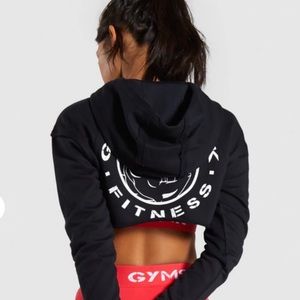 Gymshark legacy cropped hoodie